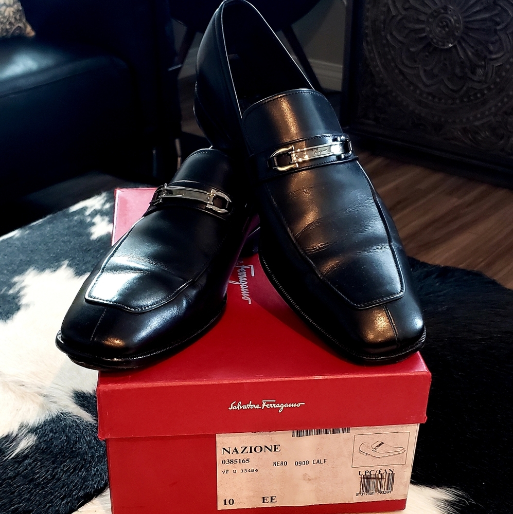 Salvatore Ferragamo Nazione Spit-toe Dress Loafer